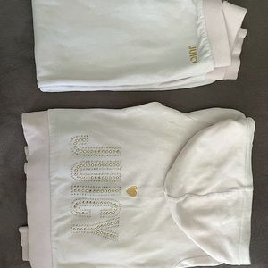 JUICY COUTURE 2-piece velour suit